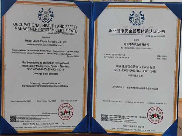 Occupational Health and Safety Management System Certification